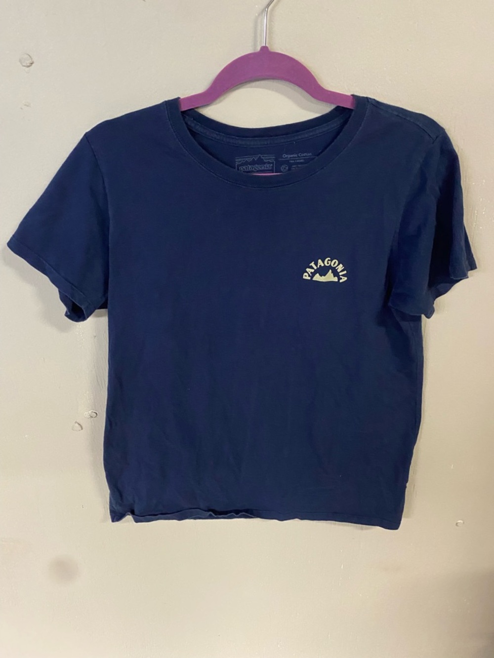 PATAGONIA Navy Logo T-Shirt